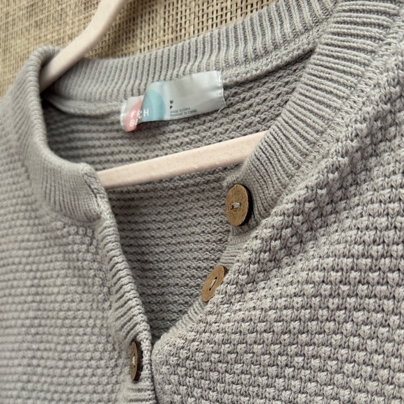 Free People Textured Gray Jumpsuit - Picture 3 of 4